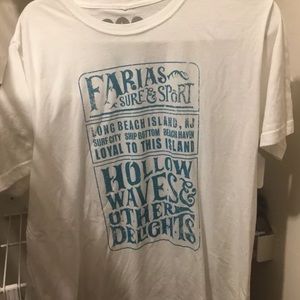FARIAS Surf shop tee shirt LBI